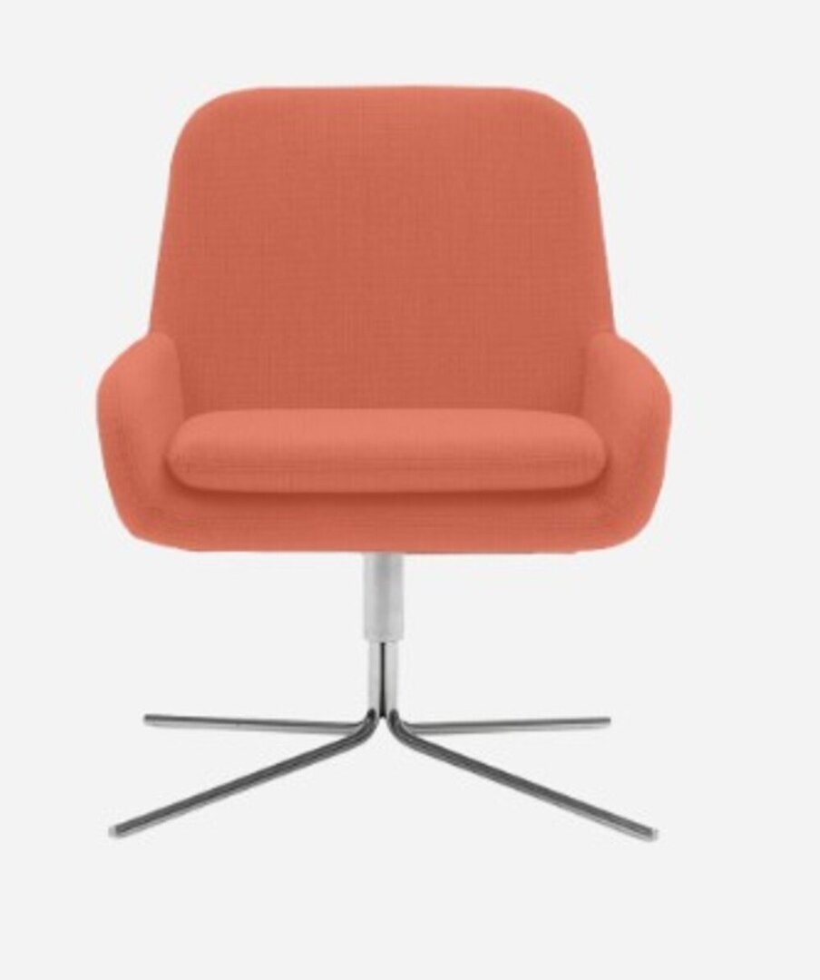 Softline Coco Drehsessel - Felt - 624 Orange