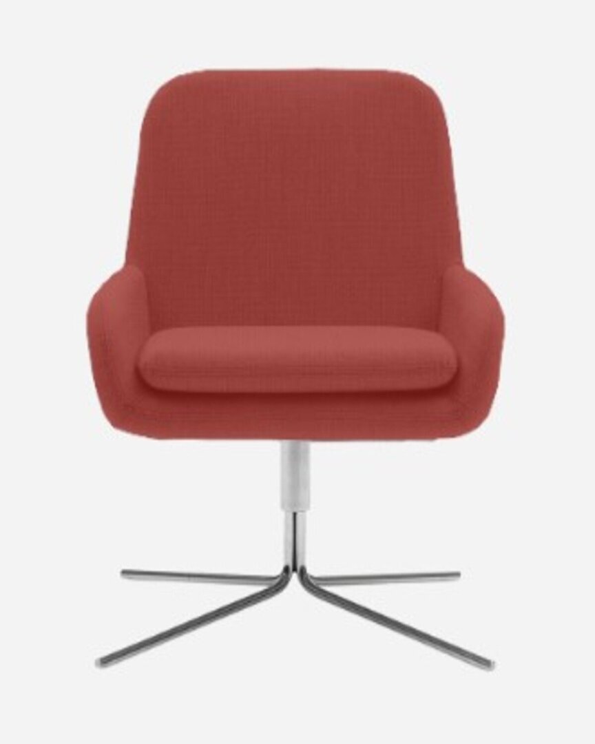 Softline Coco Drehsessel - Felt Melange - 297 Dark Red