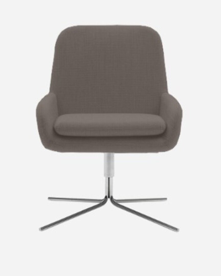 Softline Coco Drehsessel - Felt Melange - 300 Dark Brown