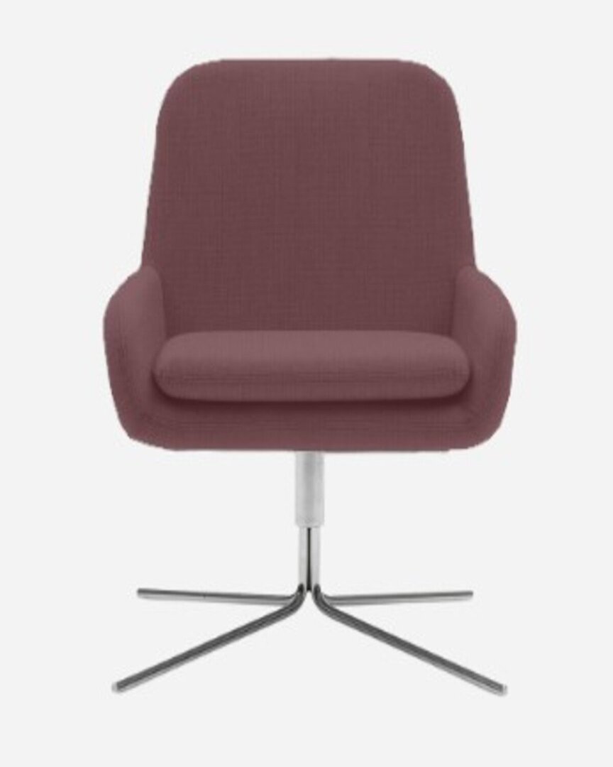 Softline Coco Drehsessel - Felt Melange - 651 Eggplant