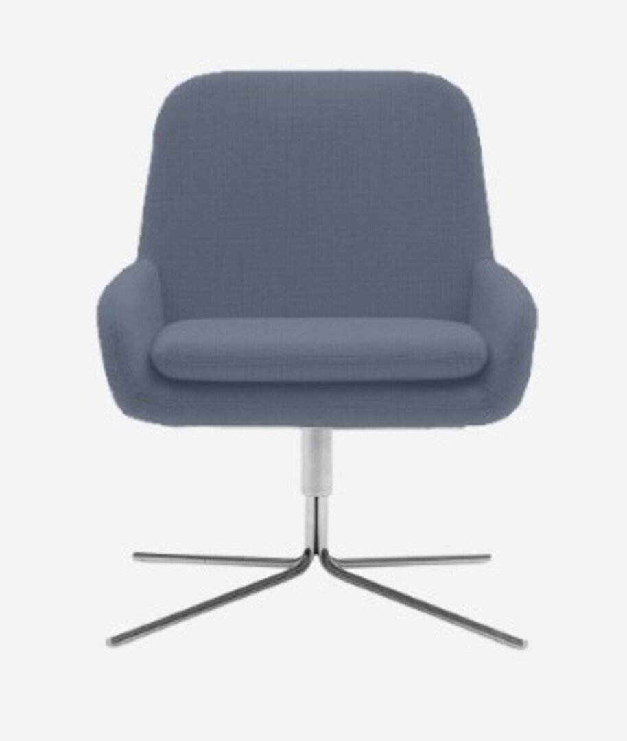 Softline Coco Drehsessel - Vision - 441 Steel Blue