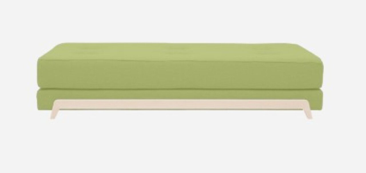 Softline Frame Schlafsofa mit Kaltschaum-Matratze - Felt - 579 Green