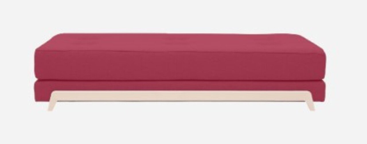 Softline Frame Schlafsofa mit Kaltschaum-Matratze - Felt - 622 Rust Red
