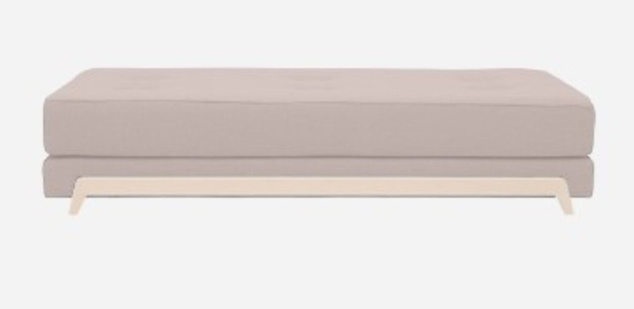Softline Frame Schlafsofa mit Kaltschaum-Matratze - Felt Melange - 642 Lilac