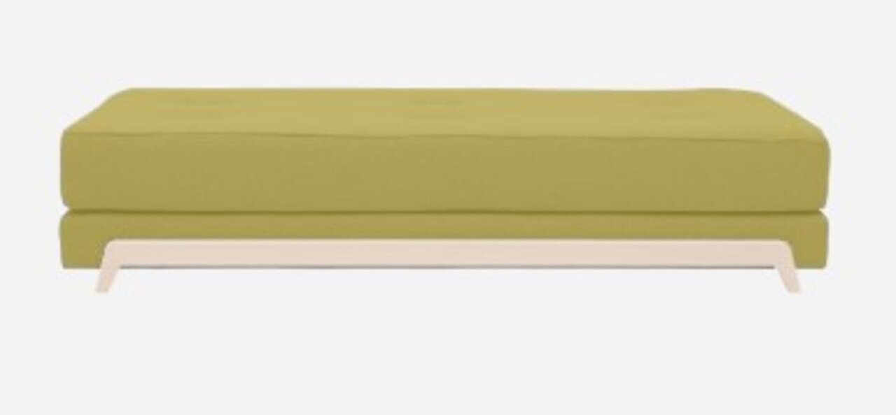 Softline Frame Schlafsofa mit Kaltschaum-Matratze - Felt Melange - 847 Mustard
