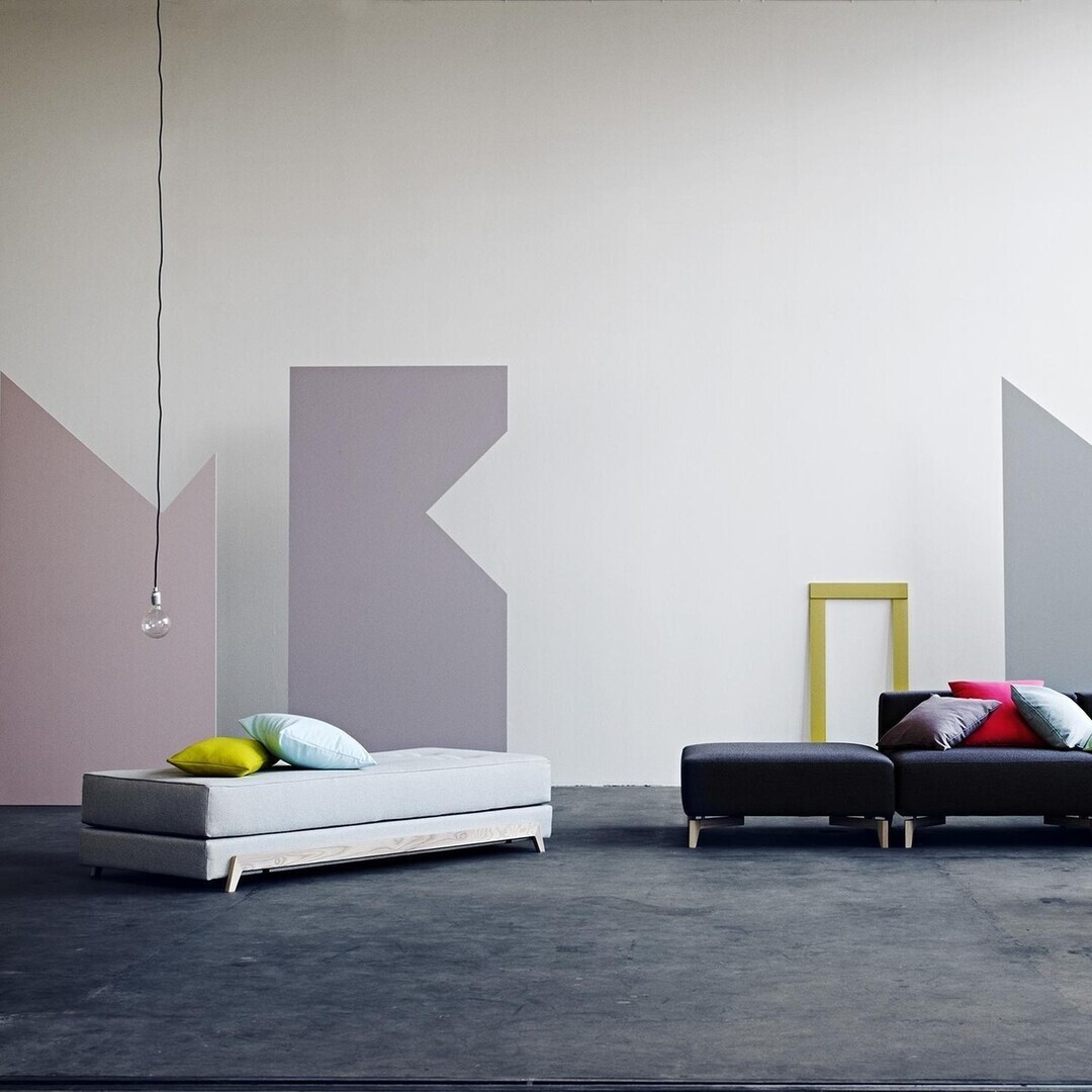 Softline Frame Schlafsofa mit Kaltschaum-Matratze