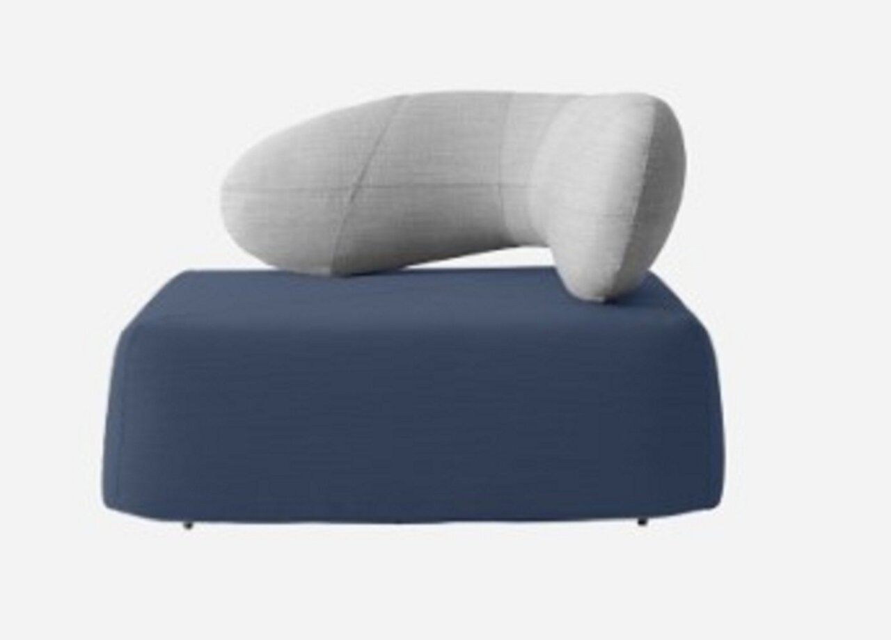 Softline Chat Sessel - Cento, Felt, Felt Melange, Valencia, Velvet