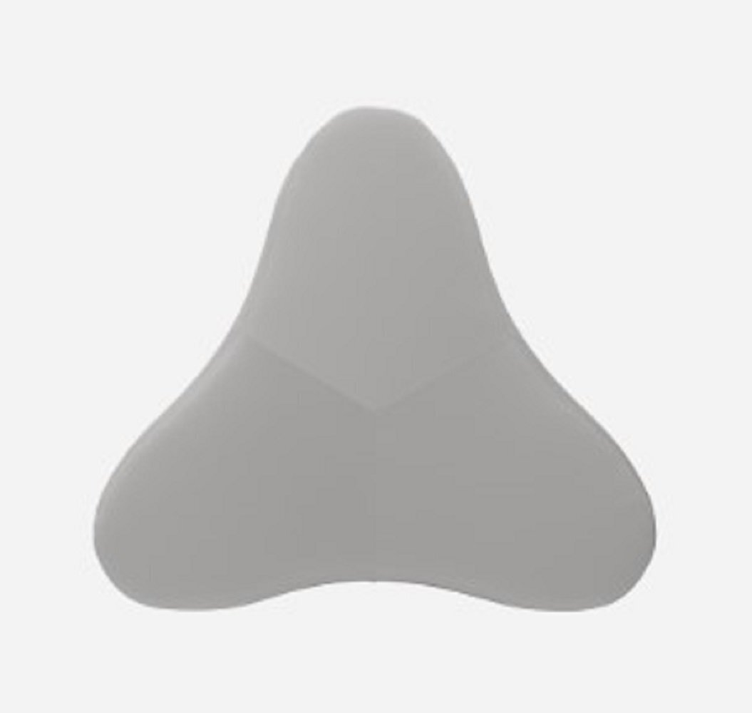 Softline Chat Pouf - Gross-felt-melange
