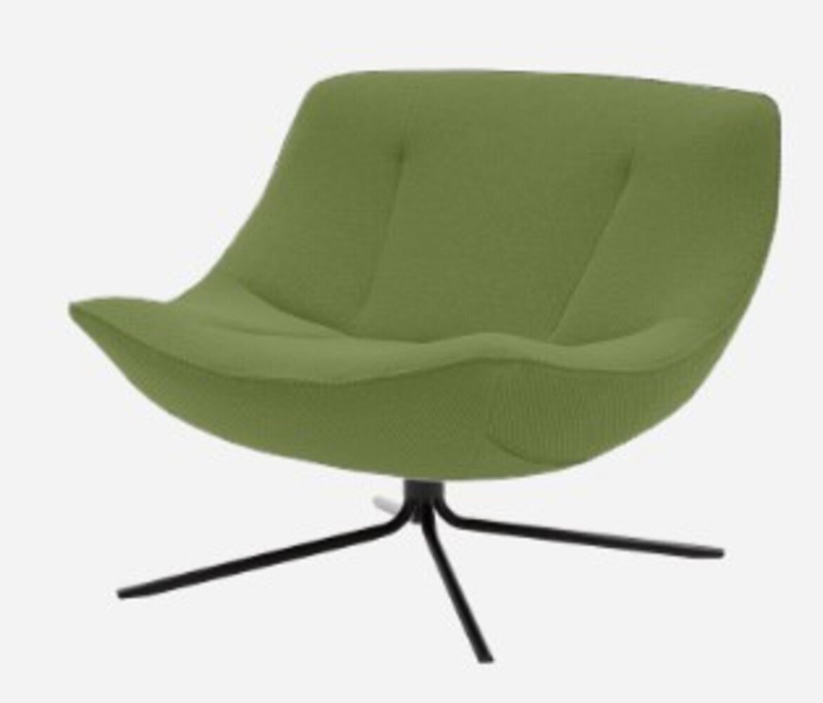 SOFTLINE VERA SESSEL - Felt Melange - 855 Olive