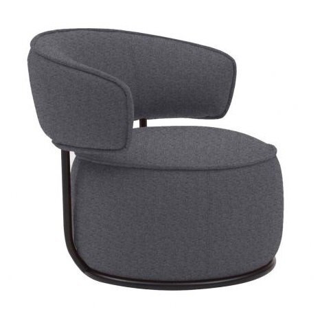 SOFTLINE PICOLO SESSEL - Felt Melange - 623 Dark Grey