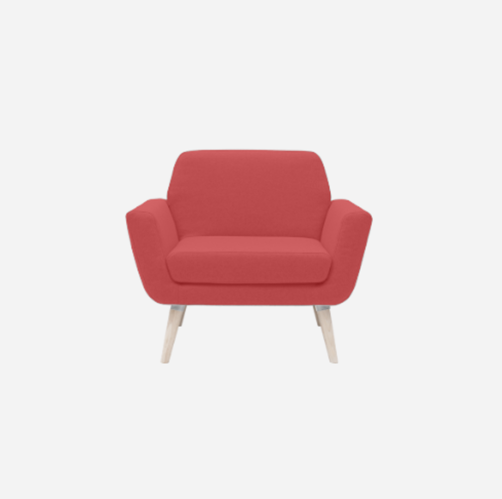 Softline SCOPE SESSEL-Felt Melange - 650 Light Red
