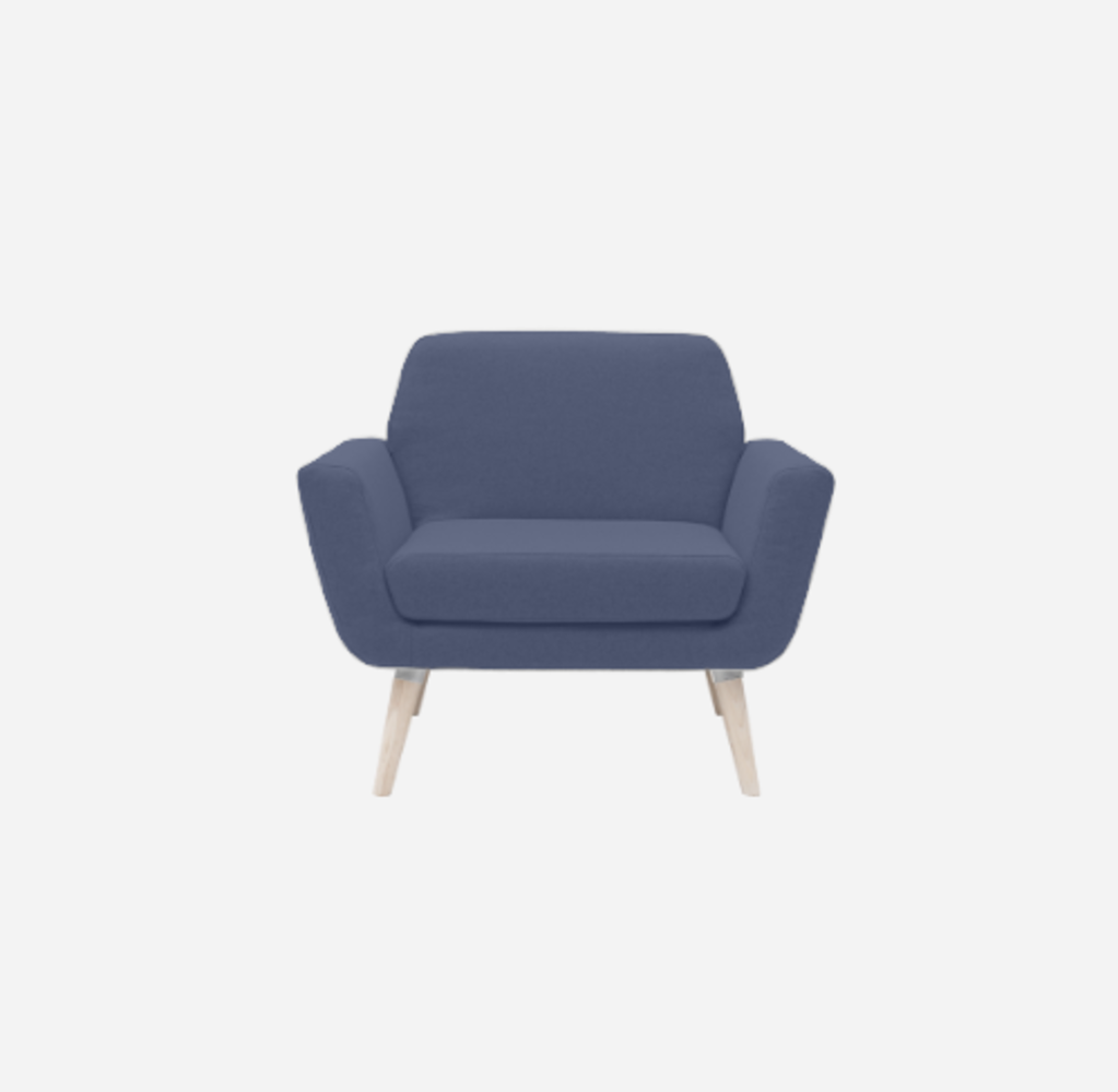 Softline SCOPE SESSEL-Felt Melange - 859 Berry