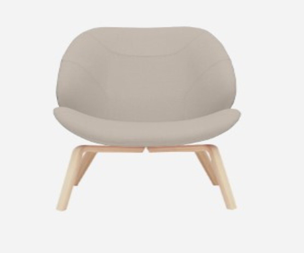 SOFTLINE EDEN SESSEL - Felt Melange - 619 Sand