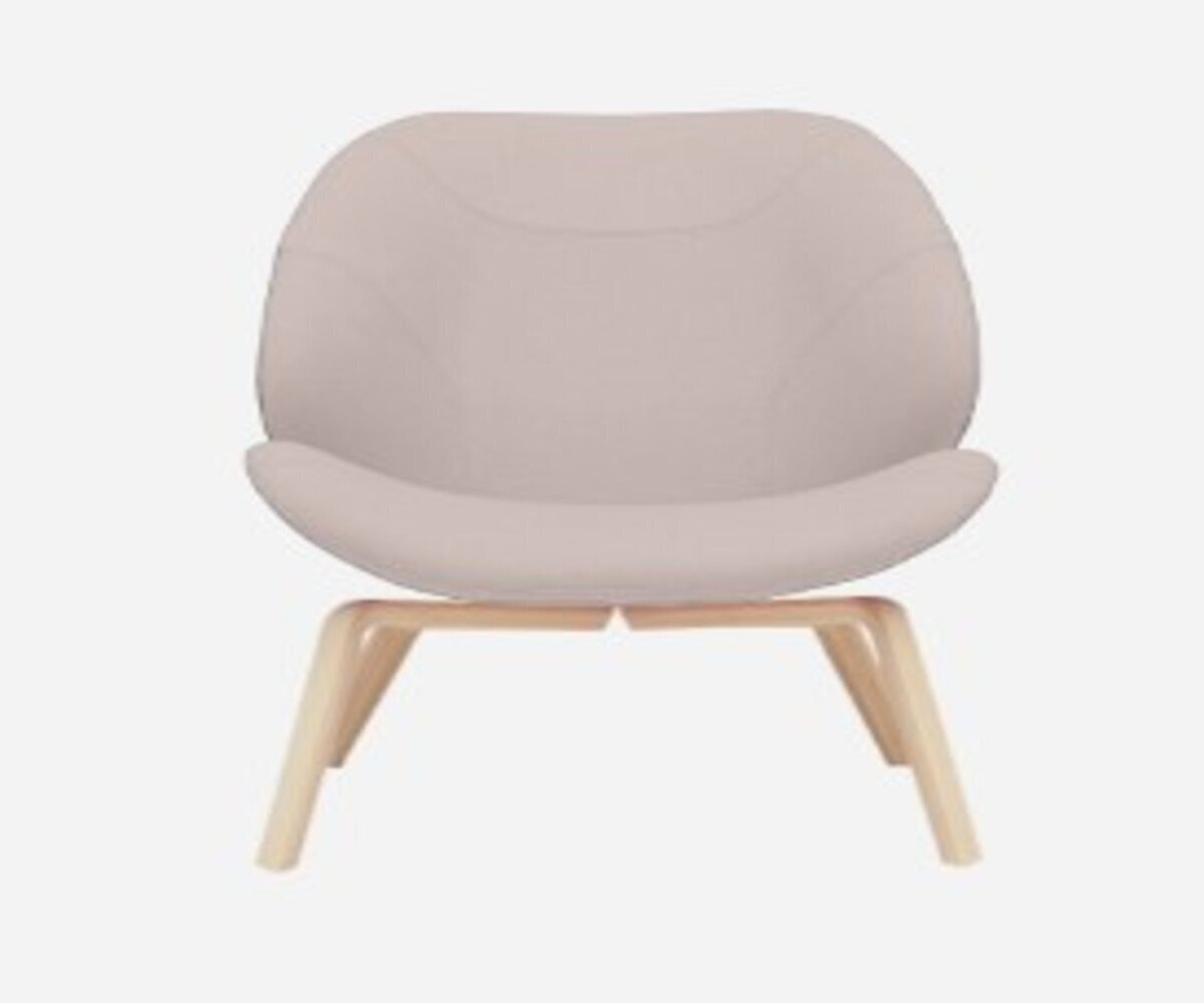 SOFTLINE EDEN SESSEL - Felt Melange - 642 Lilac