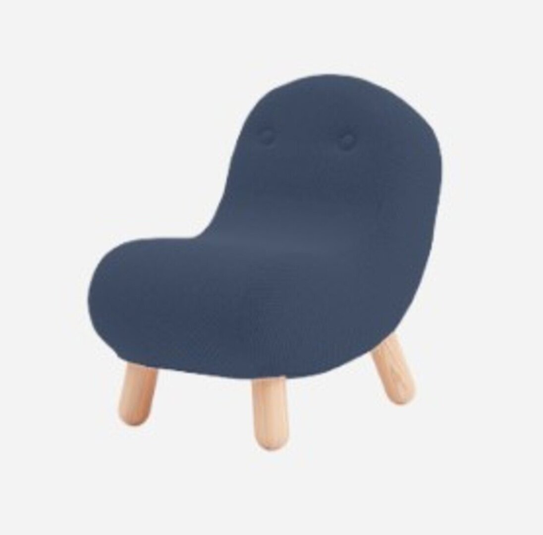 SOFTLINE BOB SESSEL -Felt Melange - 289 Dark Blue