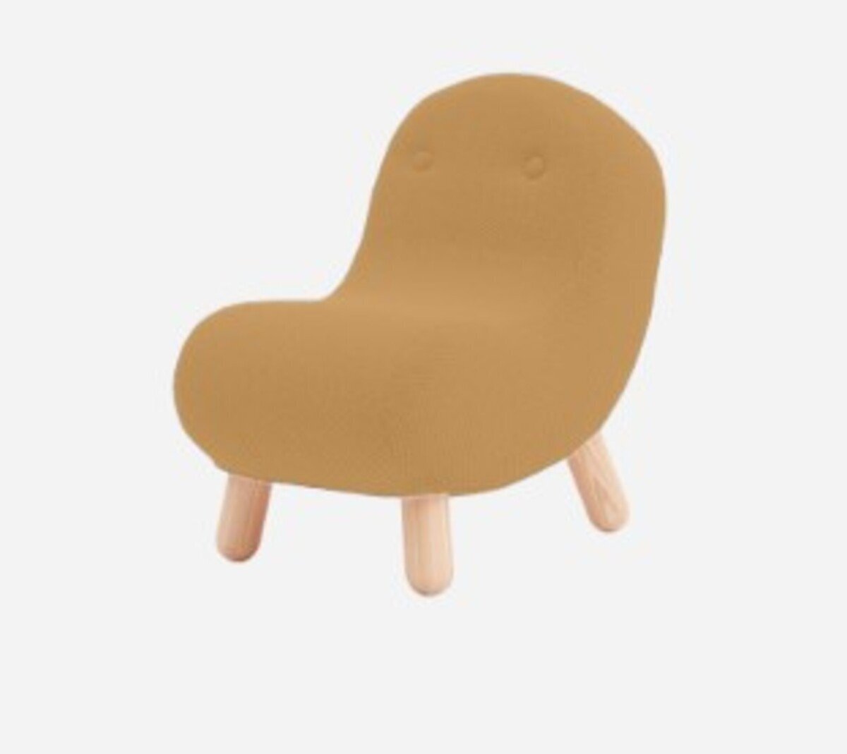SOFTLINE BOB SESSEL -Felt Melange - 296 Ochre