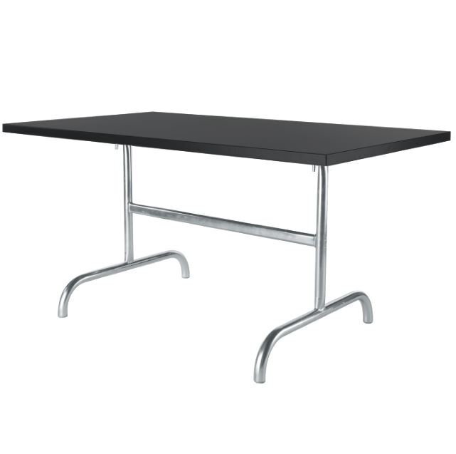 Schaffner Metalltisch Säntis 165 x 90 anthrazit