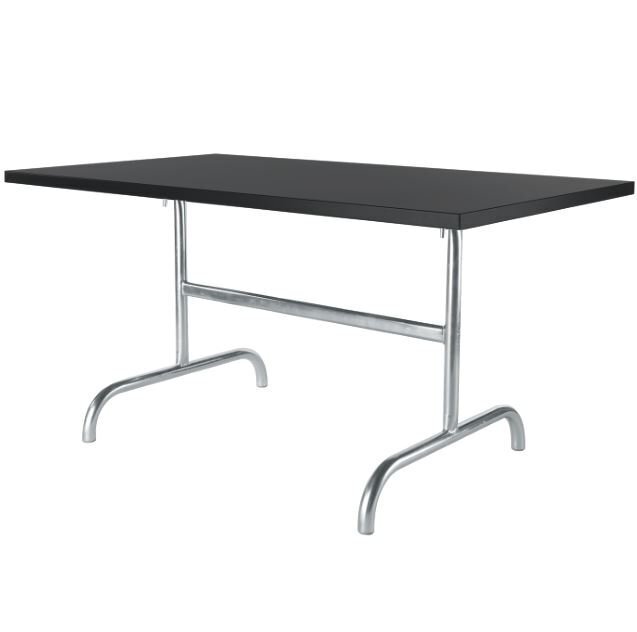 Schaffner Metalltisch Säntis 140 x 80 anthrazit