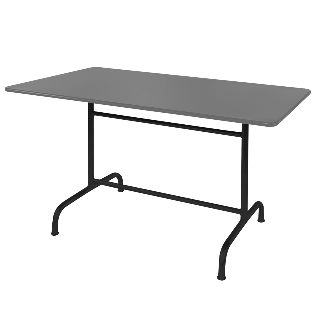 Schaffner Metalltisch Rigi 140 x 80 - Graphite