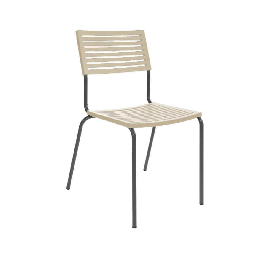 Schaffner Lamello ohne Armlehne - antracite - pastel sand