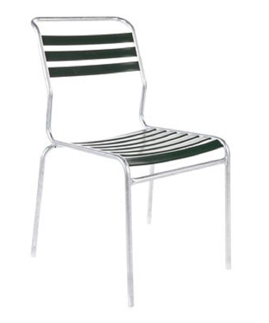 Schaffner Lättlistuhl Säntis ohne Armlehne - Anthrazit