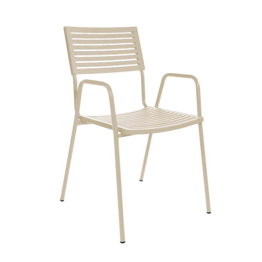 Schaffner Lamello mit Armlehne - pastel sand - pastel sand