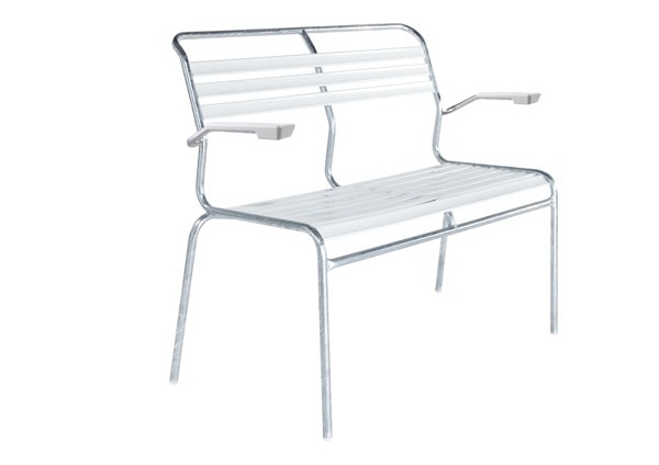 Schaffner Lättlibank Säntis 2er mit Armlehne