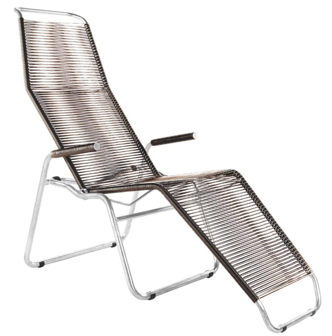 Schaffner Spaghetti-Liege Brissago transparent braun