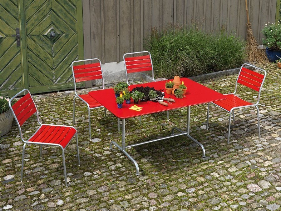 Schaffner Metalltisch Rigi 180x80