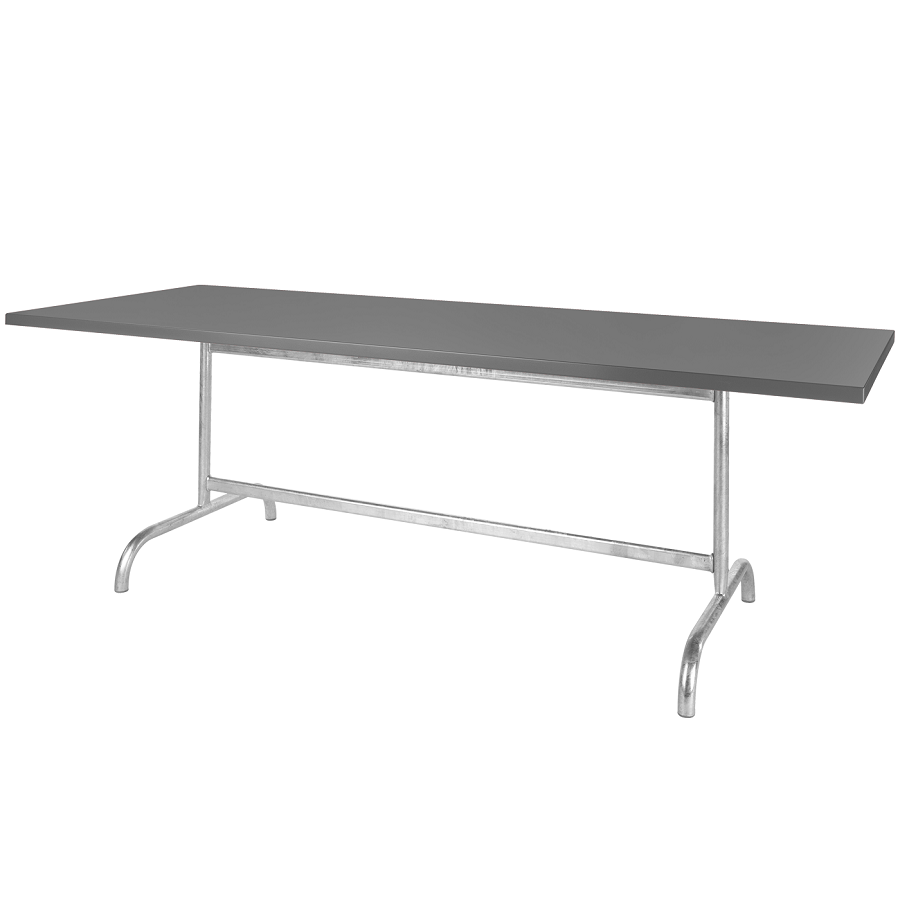 Schaffner Metalltisch Säntis 180x80 - Graphit