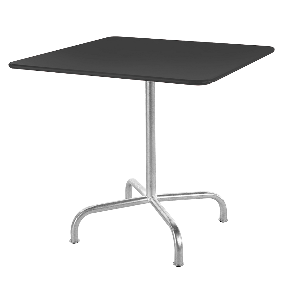Schaffner Metalltisch Rigi 70x70 - Feuerverzinkt / Anthrazit