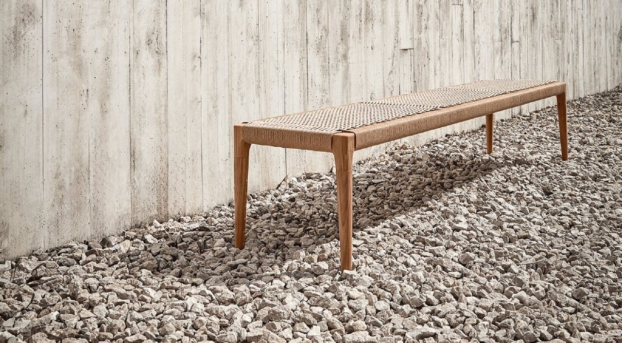 Gloster Lima 159 cm DINING BENCH - Sitzbank