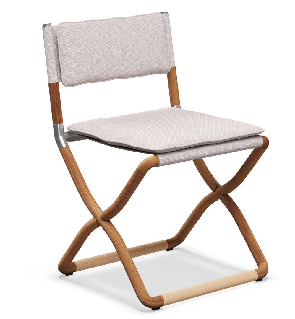 Gloster Navigator FOLDING CHAIR - Stuhl ohne Armlehne - Ground Beach
