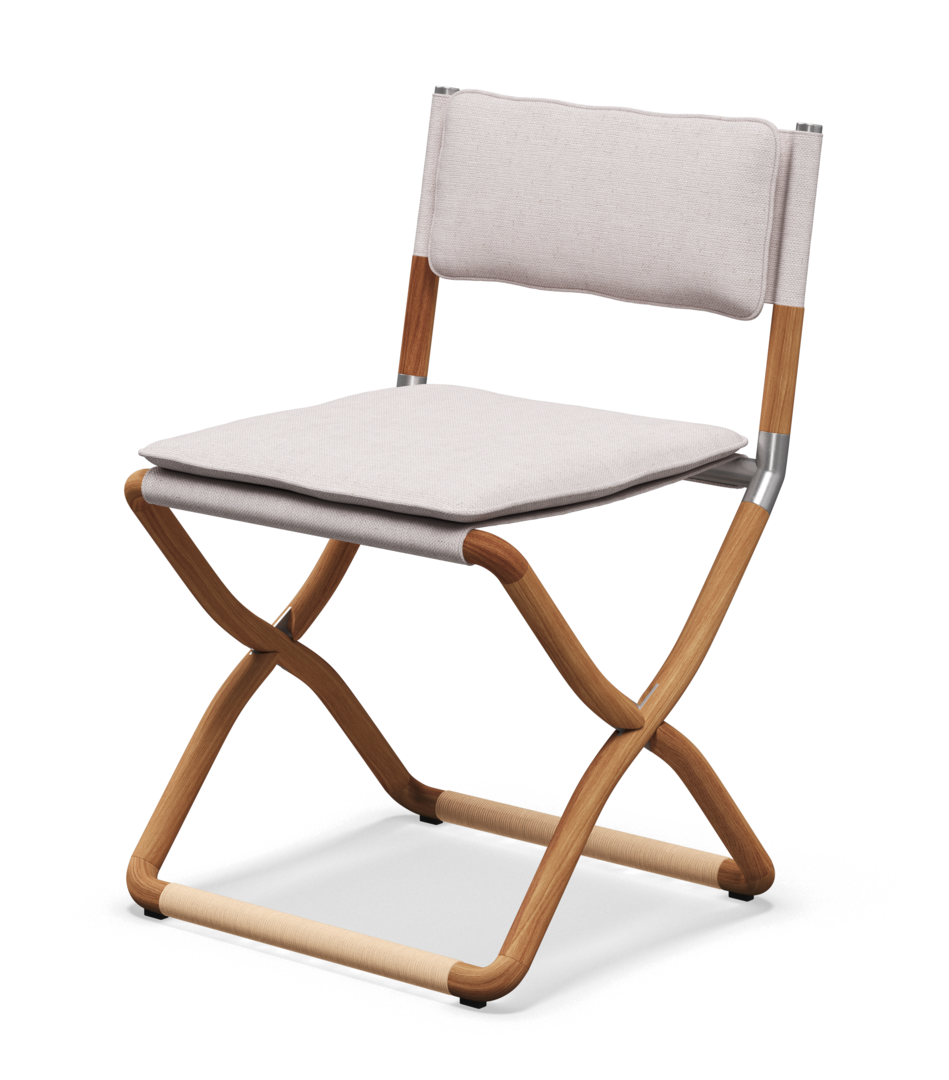 Gloster Navigator FOLDING CHAIR - Stuhl ohne Armlehne - Ground Beach