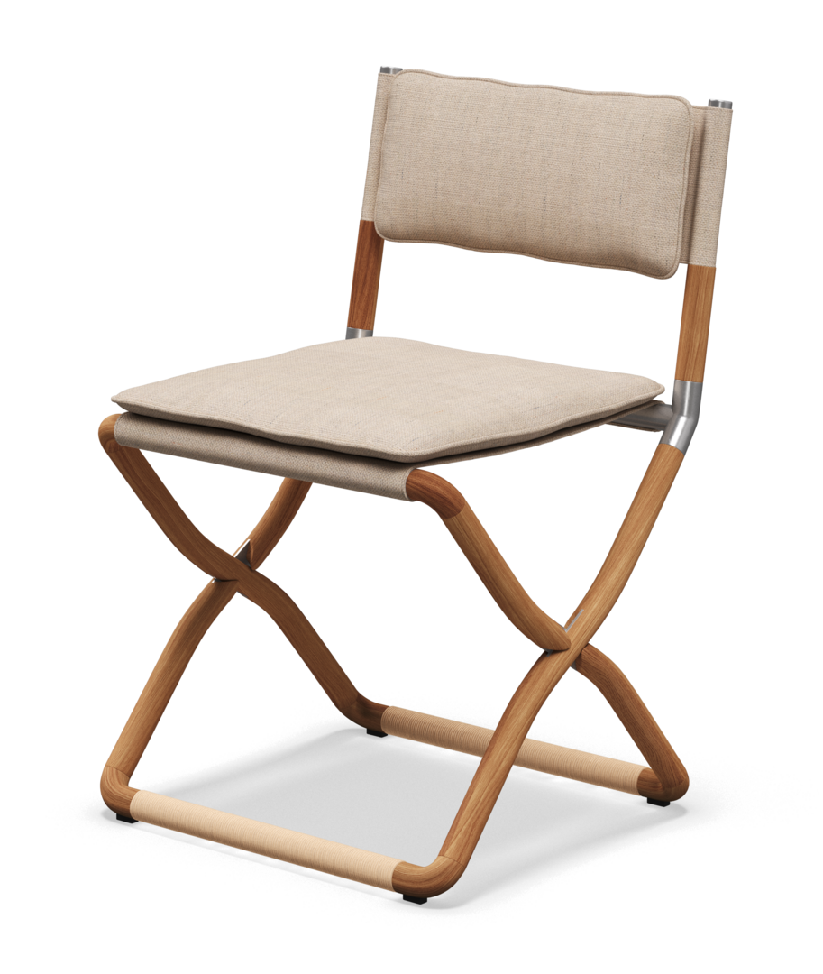 Gloster Navigator FOLDING CHAIR - Stuhl ohne Armlehne - Ground Sand