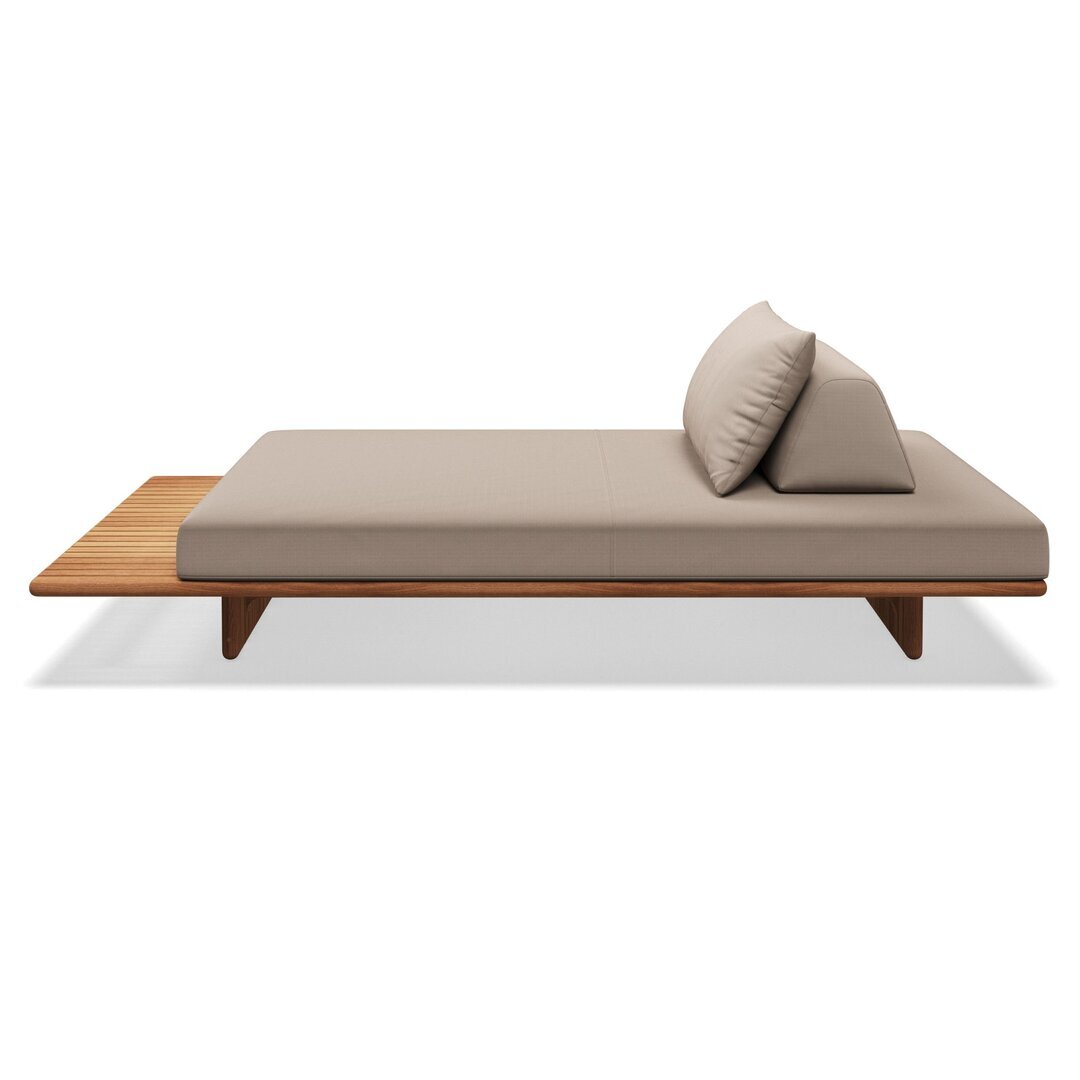 Gloster Deck 261 cm SEATING UNIT - Loungeliege - Blend Sand