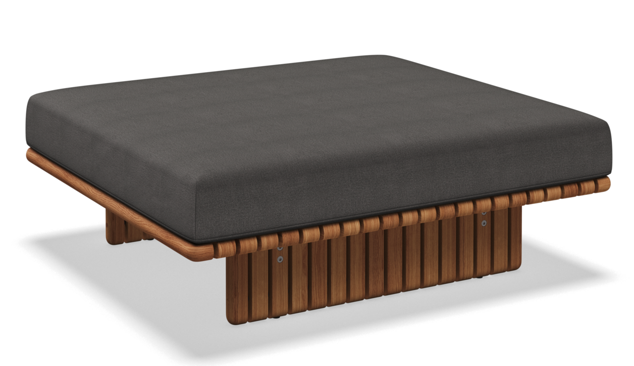 Gloster Deck OTTOMAN - Hocker-Blend Coal