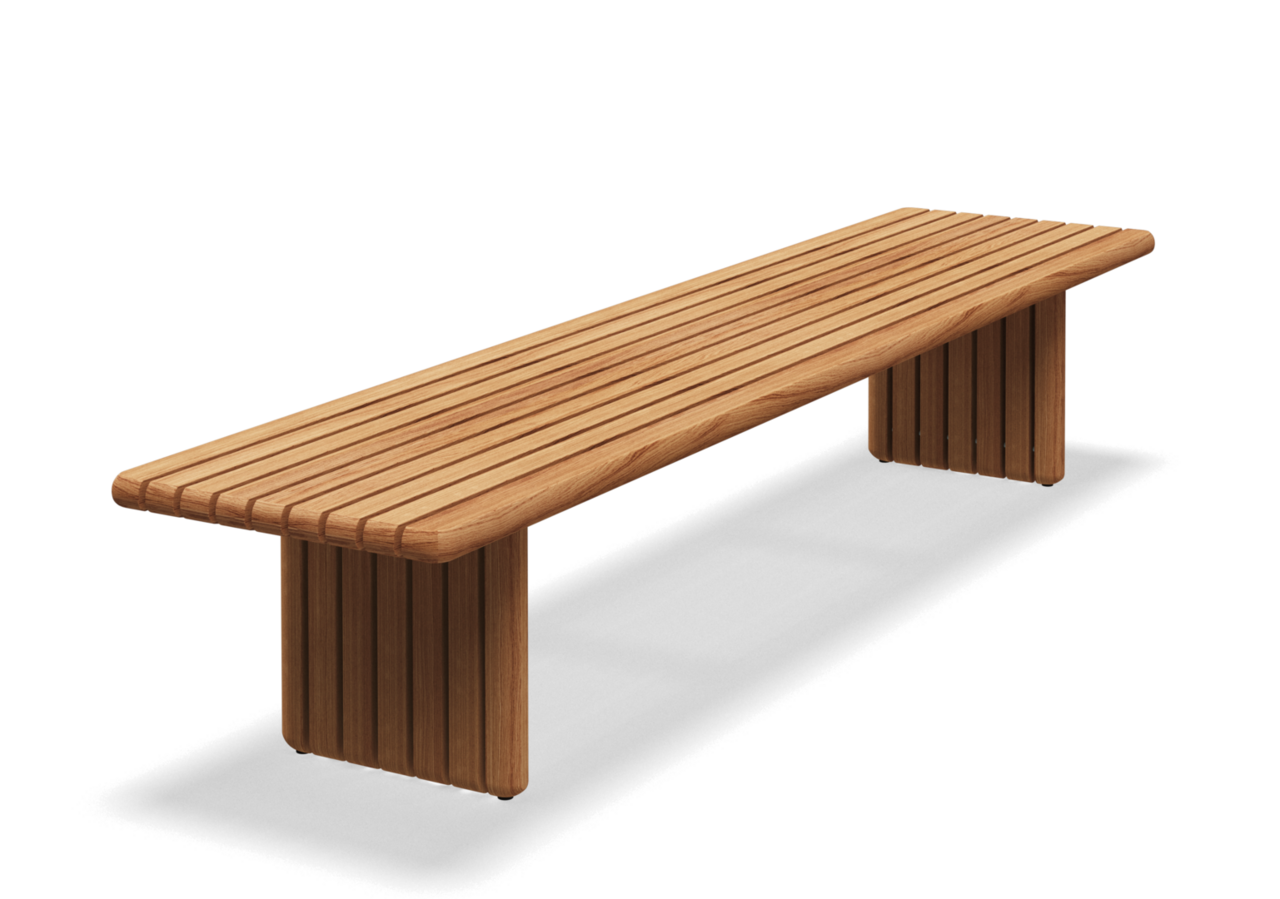 Gloster Deck SOFA TABLE - Couchtisch-223 cm