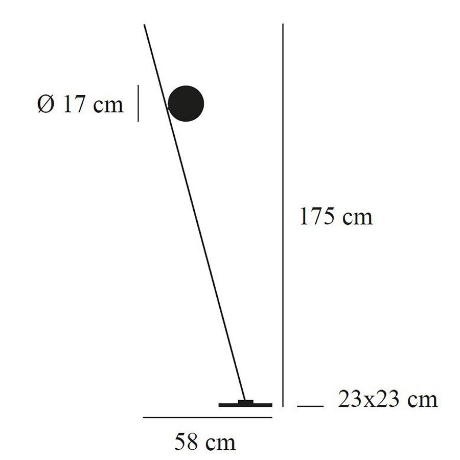 Catellani & Smith Lederam F1 Led-Stehleuchte