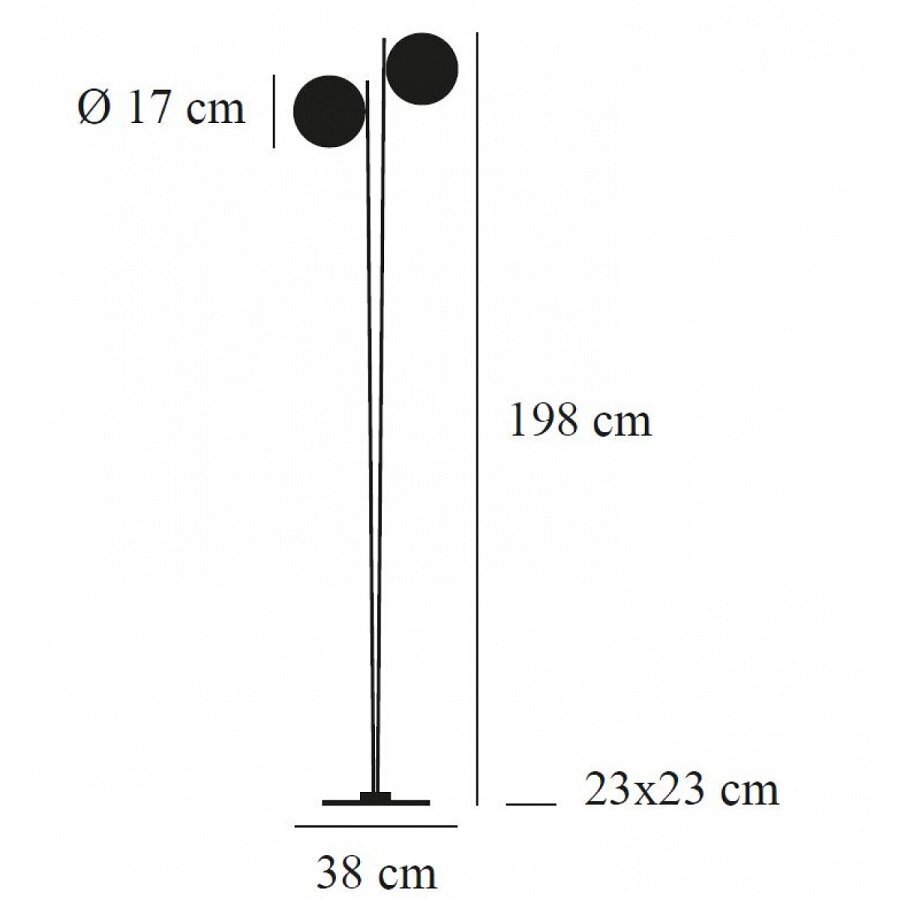 Catellani & Smith Lederam F2 Led-Stehleuchte