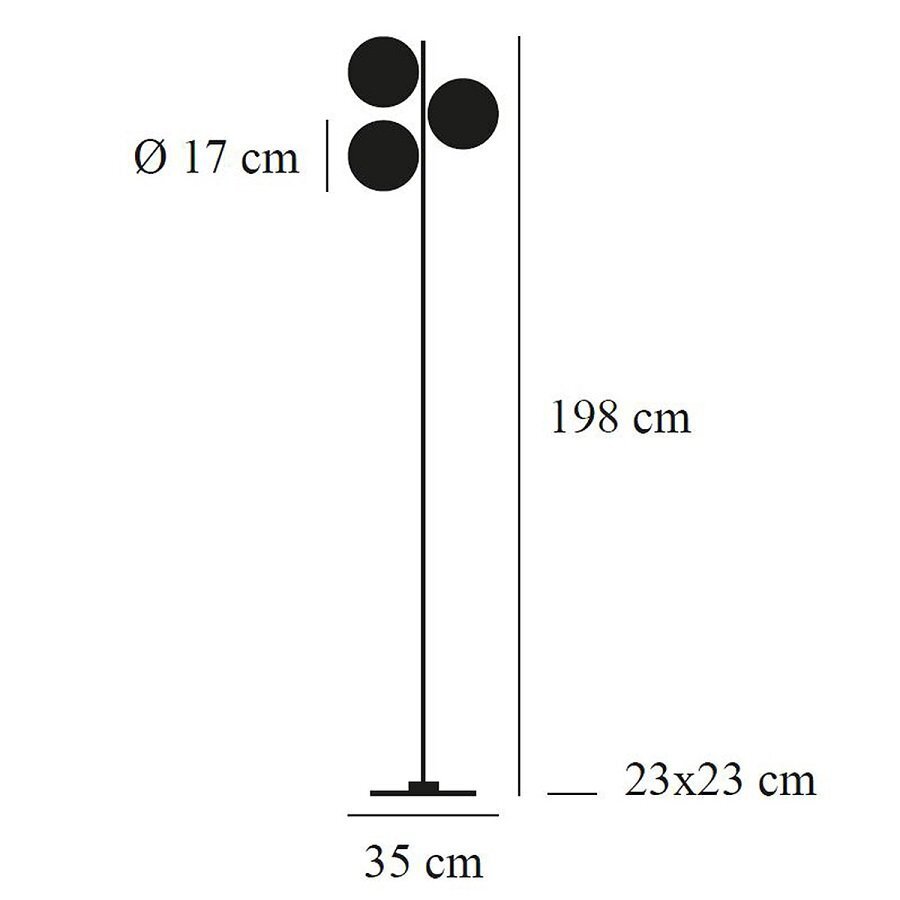 Catellani & Smith Lederam F3 Led-Stehleuchte