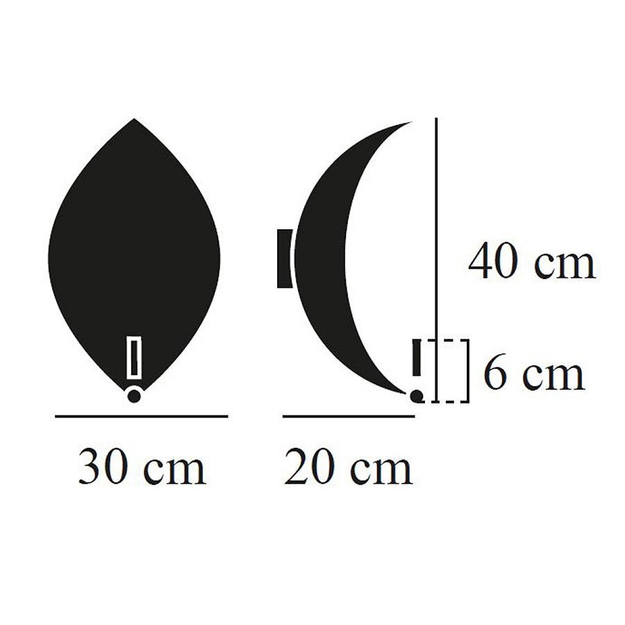 Catellani & Smith STCHU-MOON 05 LED Wandleuchte