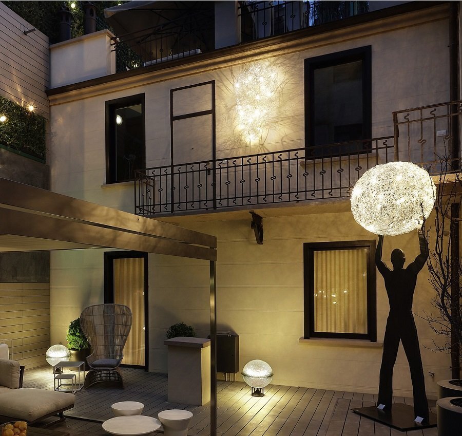 Catellani & Smith UOMO DELLA LUCE Led Stehleuchte Outdoor