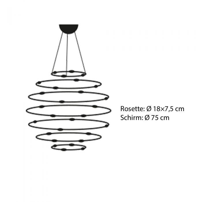 Catellani & Smith Pendelleuchte 28 Petits Bijoux