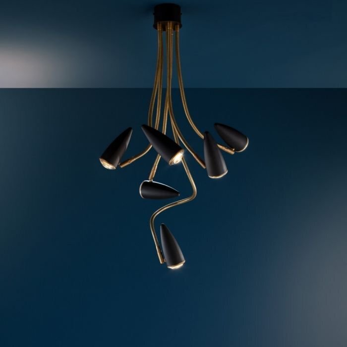 Catellani & Smith Deckenleuchte CicloItalia Flex C6 - Schwarz