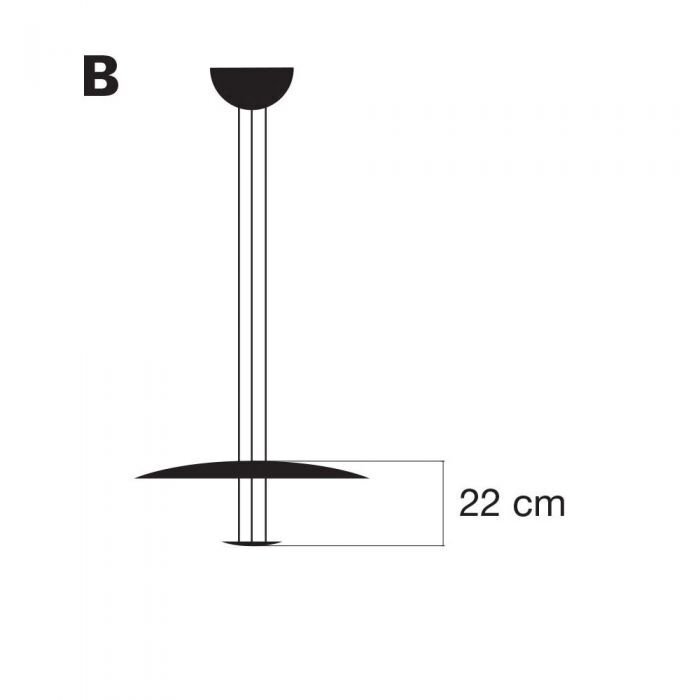 Catellani & Smith Pendelleuchte Macchina della Luce Mod. B