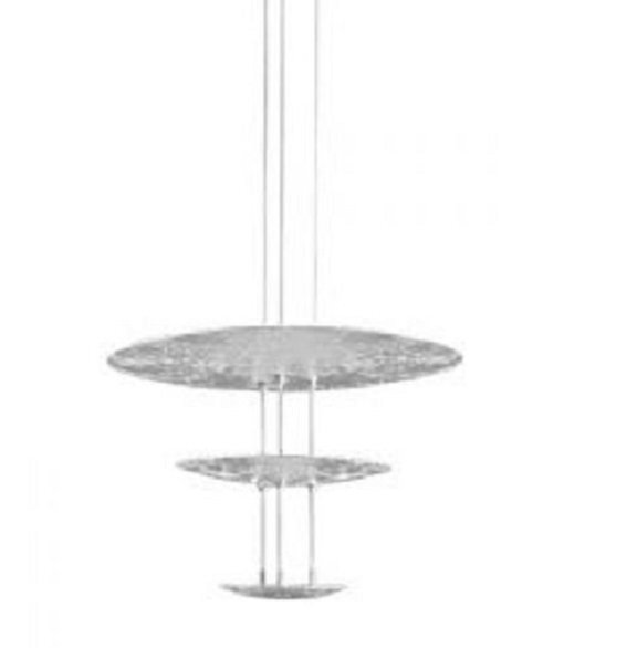 Catellani & Smith Pendelleuchte Macchina della Luce Mod. E - LED - Silber