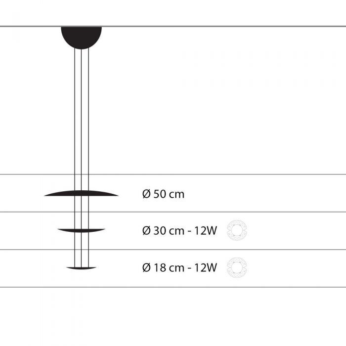 Catellani & Smith Pendelleuchte Macchina della Luce Mod. E - LED