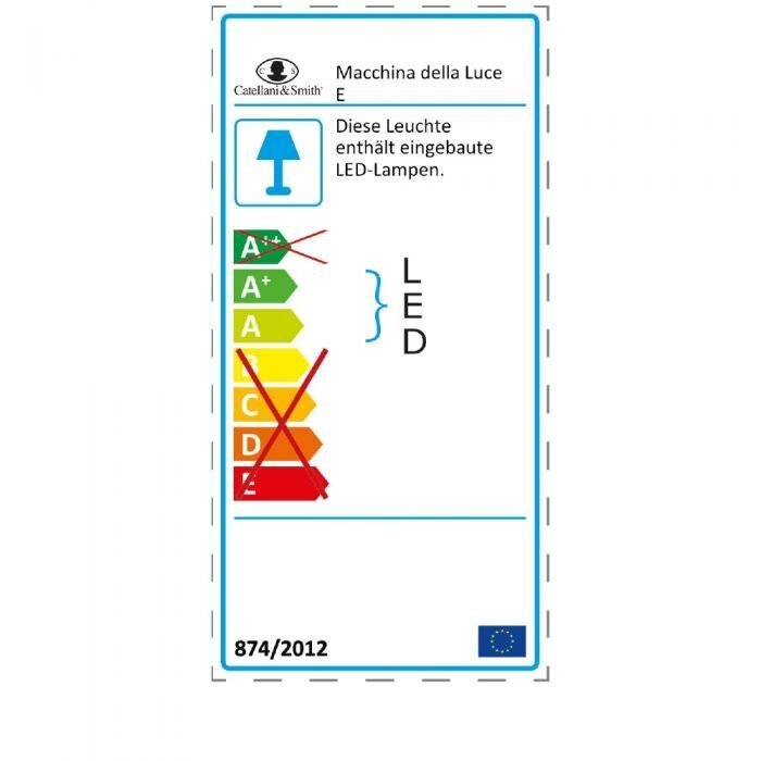 Catellani & Smith Pendelleuchte Macchina della Luce Mod. E - LED