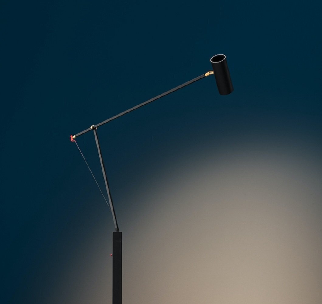 Catellani & Smith Ettorino F - Stehleuchte: Schwarz